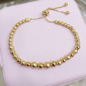 Gold Plated up down Bracelet