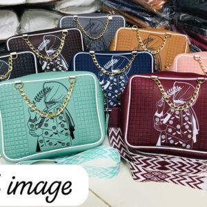 Synthetic Leather Crossbody Bag for Hijab Girls