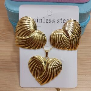 stainless steel locket set