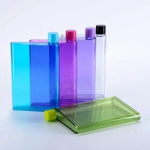 A5 Flat Water Bottle 440ml – BPA Free Plastic
