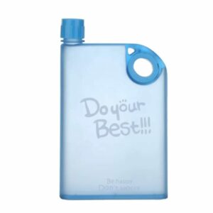 A5 Flat Water Bottle 440ml – BPA Free Plastic