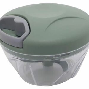 Manual Vegetable Hand Chopper – 3 Blade Food Cutter