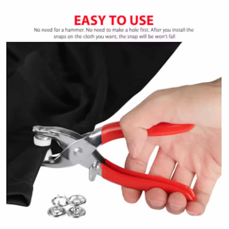 Snap Button Press Tool 9.5mm – DIY Fastener Kit - Image 3