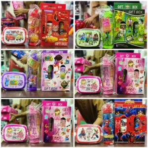 Kids 2-in-1 Lunch Box & Water Bottle Gift Set