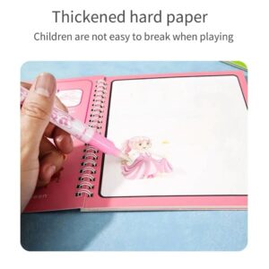 Reusable Magic Water Coloring Book for Kids