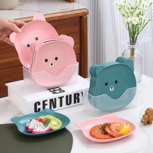 Mini Bear Snack Trash Tray Set – 10PCS