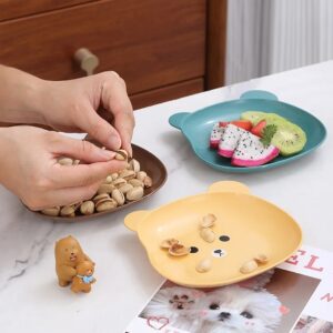 Mini Bear Snack Trash Tray Set – 10PCS