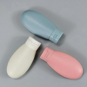 3pcs 60ml Refillable Travel Bottles – Cosmetic Set