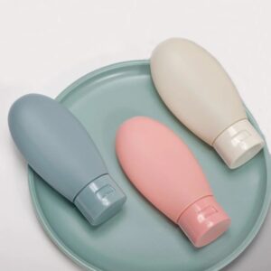 3pcs 60ml Refillable Travel Bottles – Cosmetic Set