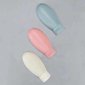 3pcs 60ml Refillable Travel Bottles – Cosmetic Set