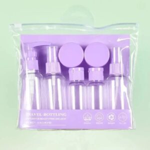 Travel Refillable Bottle Set with Storage Bag