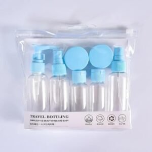 Travel Refillable Bottle Set with Storage Bag