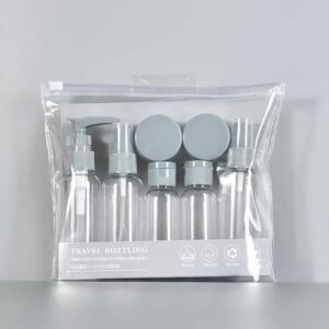 Travel Refillable Bottle Set with Storage Bag