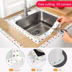 Thump Multicolor Printed Tape – Waterproof Kitchen Strip