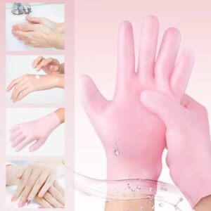 Silicone Moisturizing Gel Gloves – Pair for Soft Hands