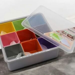 Spice Rack Masala Box with Multiple Storage Boxes