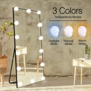LED Vanity Mirror Lights – 10 Bulbs with 3 Light Modes