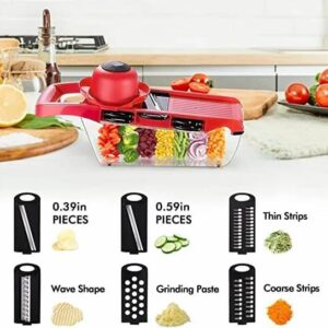 10-in-1 Vegetable Chopper & Mandoline Slicer Set