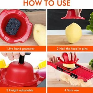 10-in-1 Vegetable Chopper & Mandoline Slicer Set