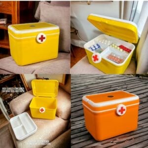 Premium Medicine Box & First Aid Storage Container