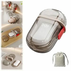 Travel Soap Holder – Compact, Washable, Reusable Case