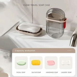 Travel Soap Holder – Compact, Washable, Reusable Case