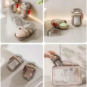 Travel Soap Holder – Compact, Washable, Reusable Case