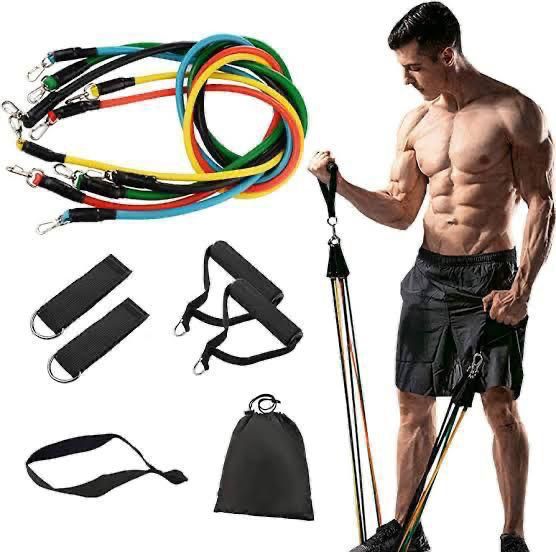 Latex Resistance Band Set – Exercise & Pull-Up Fitness Loops