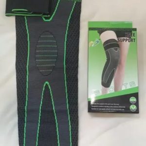 Long Knee Support Sleeve – Adjustable Knee & Leg Brace