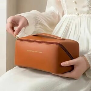 Luxury Makeup Organizer Bag – Travel Cosmetic Pouch