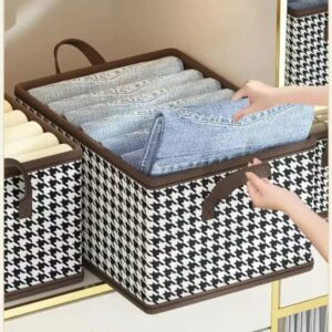 Foldable Wardrobe Storage Box with Steel Frame for Clothes