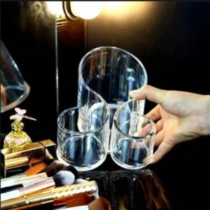 Transparent Acrylic Cosmetic Storage Box – Makeup Organizer