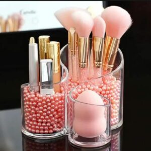 Transparent Acrylic Cosmetic Storage Box – Makeup Organizer
