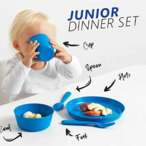 Kids Plate Set – 5-Piece Junior Dinner & Feeding Set