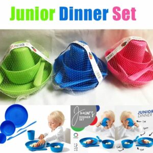 Kids Plate Set – 5-Piece Junior Dinner & Feeding Set