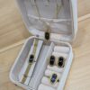 "Stylish Jewelry Set – Locket, Earrings, Ring & Bangle"