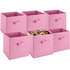 Collapsible Fabric Storage Bin – Durable Decorative Organizer