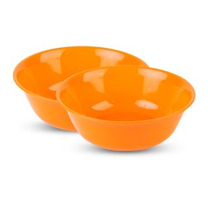 Small Plastic Bowl – Pack of 2, Durable & Multi-Purpose