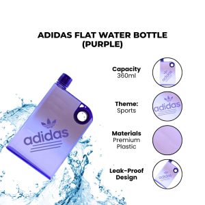 Adidas Flat Water Bottle – Durable & Stylish Hydration Bottle