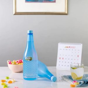 1.2L Jumbo Water Bottle – Multi-Color, Durable Plastic