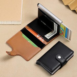 Smart Spacious Wallet & Pop Cardholder – Men’s Stylish Wallet
