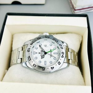Rolex Explorer Men’s Watch – 42mm Stainless Steel, Date Working
