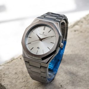 Men’s Luxury Wrist Watch – Heavy Quality | Stainless Steel Chain | Butterfly Lock | Date Working