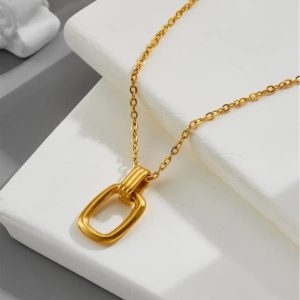 Stainless Steel Locket Chain – Durable Women’s Jewelry