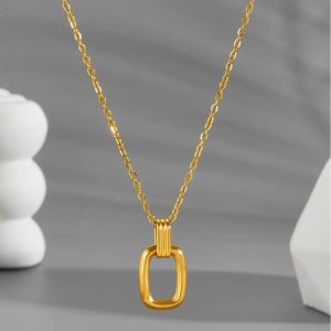 Stainless Steel Locket Chain – Durable Women’s Jewelry