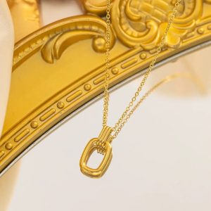 Stainless Steel Locket Chain – Durable Women’s Jewelry