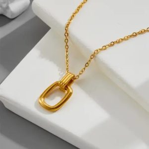 Stainless Steel Locket Chain – Durable Women’s Jewelry