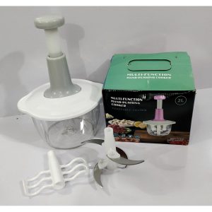 Manual Push Chopper 1.5L – Easy Hand Press Chopper