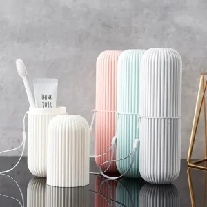 Travel Portable Toothbrush Cup – Bathroom Organizer