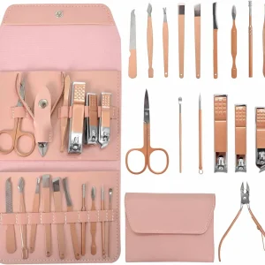 16-Piece Nail Care Kit Pouch
